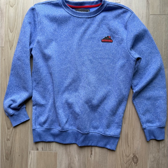 Reason Heather Blue Pullover - Picture 3 of 6